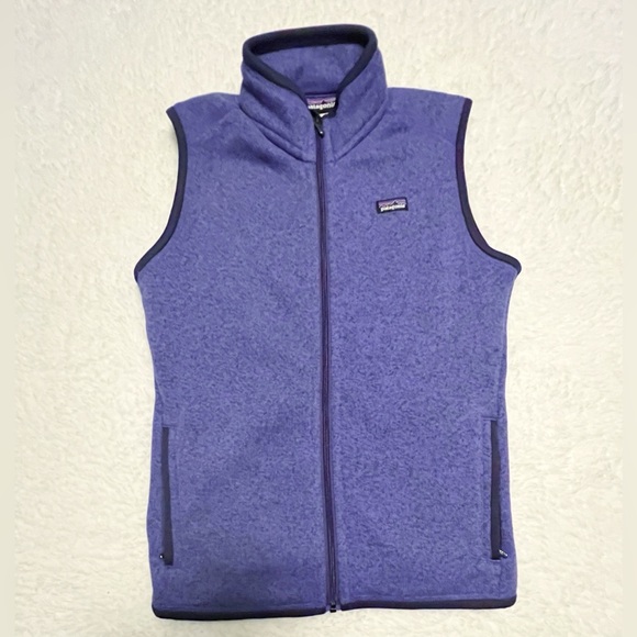 Patagonia Medium Better Full Zip Sweater Vest in Purple - Picture 2 of 5